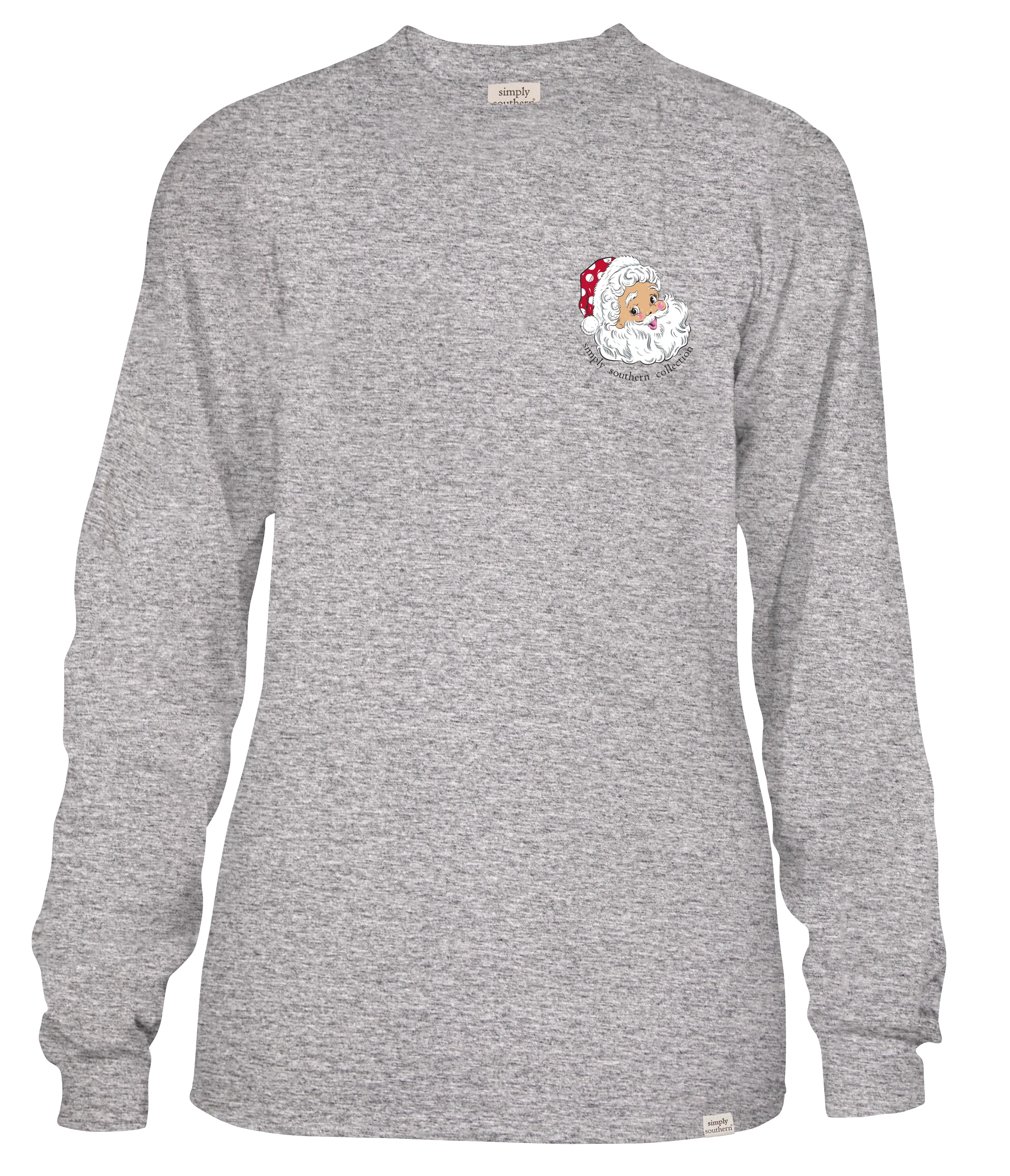 Youth 'Santa Claus Is Coming To Town' Long Sleeve Tee by Simply Southern