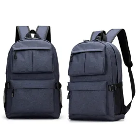 YUNAI New Design USB Charging Function Laptop Backpack Waterproof Oxford Business Travel School Bag Notebook Laptop Racksacks